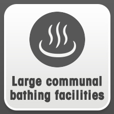 Large communal bathing facilities